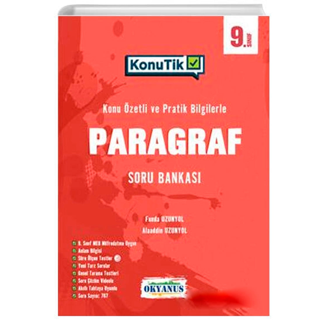 Okyanus Yayınları 9.Sınıf KonuTik Paragraf Soru Bankası