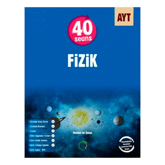 Okyanus Yayınları AYT 40 Seansta Fizik