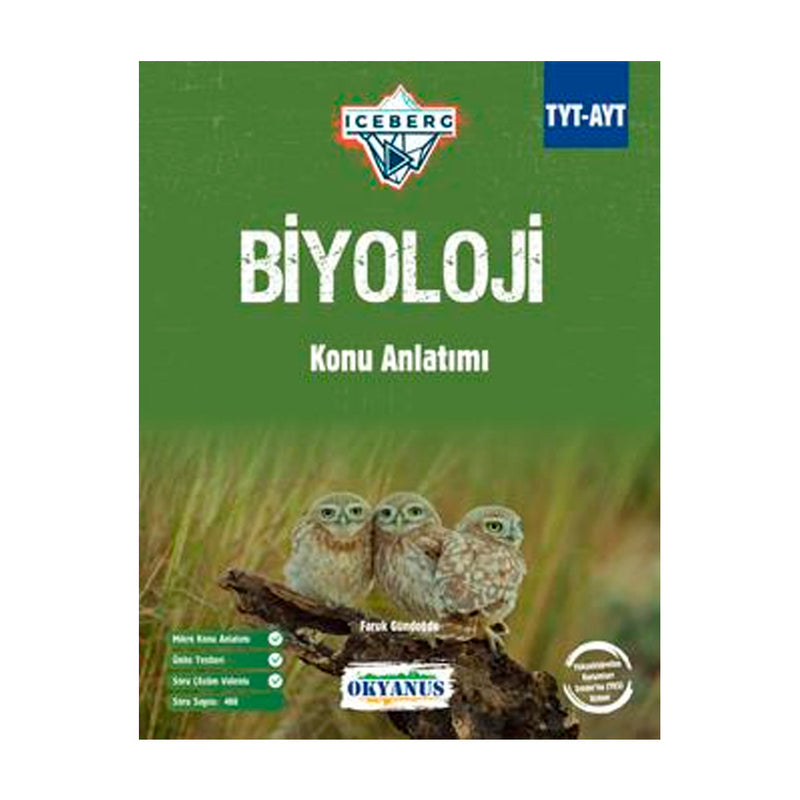 Okyanus Yayınları TYT AYT Iceberg Biyoloji Konu Anlatımı