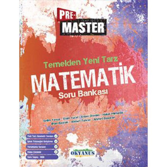 Okyanus Yayınları TYT Pre Master Matematik Temelden Yeni Tarz Sorular