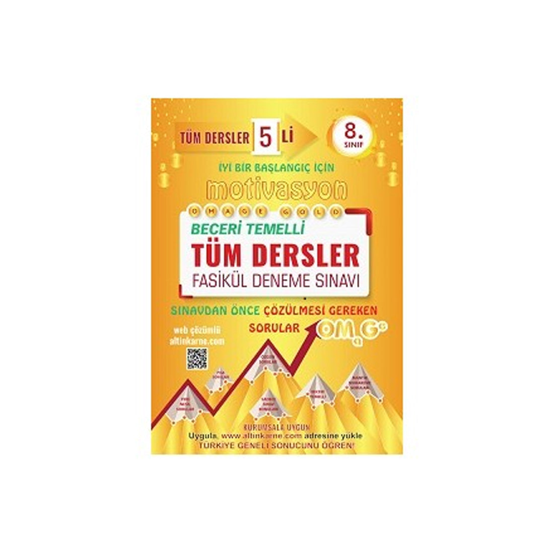 Omage Yayınları 8. Sınıf Omage Motivasyon Tüm Dersler 5'li Fasikül