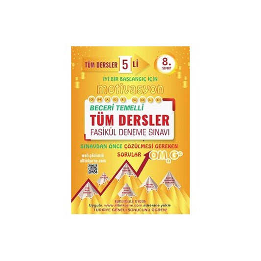 Omage Yayınları 8. Sınıf Omage Motivasyon Tüm Dersler 5'li Fasikül