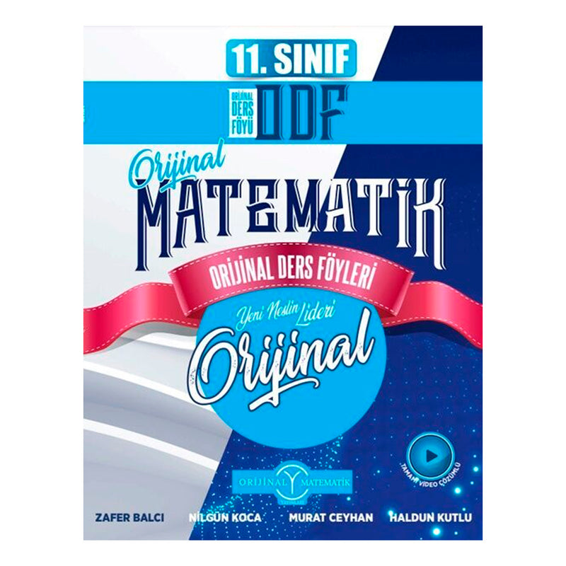 Orijinal Yayınları 11. Sınıf Matematik ODF Orijinal Ders Föyleri