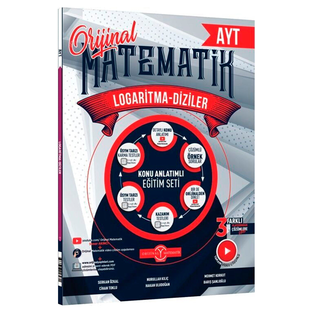 Orijinal Yayınları AYT Matematik Logaritma Diziler Konu Anlatımlı