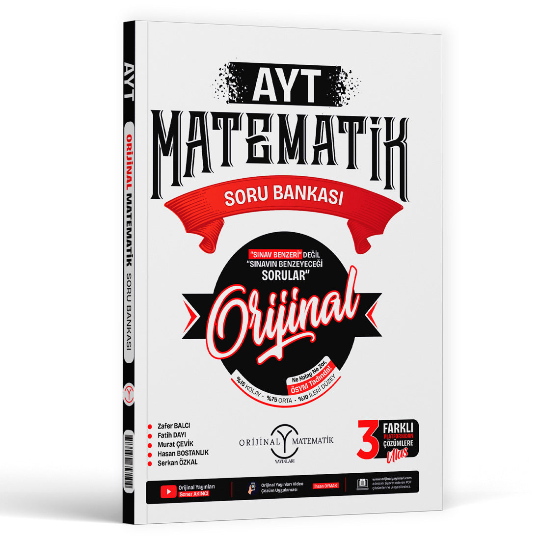 Orijinal Yayınları AYT Orijinal Matematik Soru Bankası