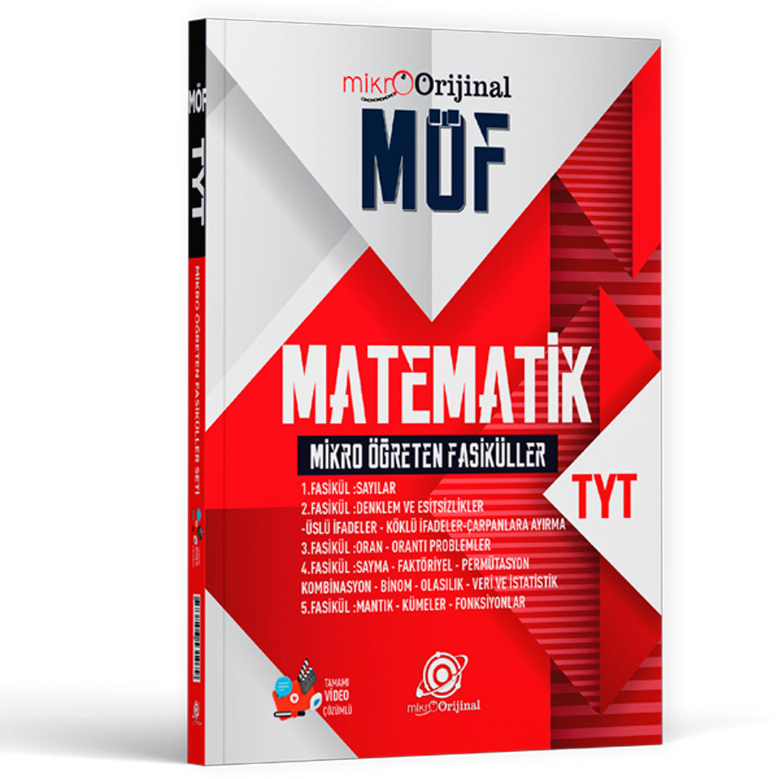 Orijinal Yayınları Mikro TYT Matematik MÖF Mikro Öğreten Fasiküller Set