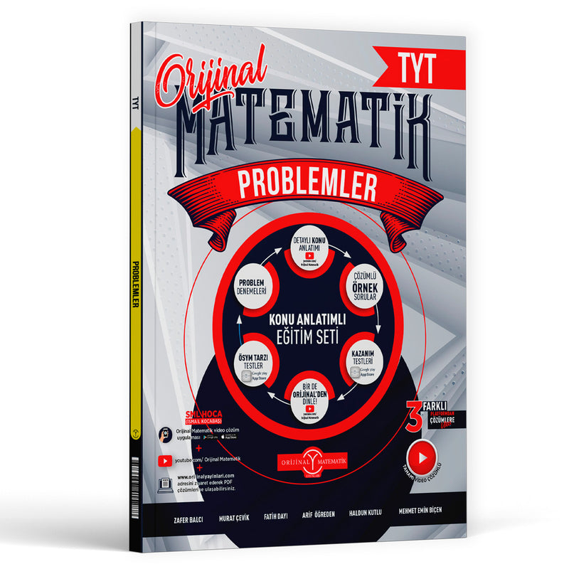 Orijinal Yayınları TYT Matematik Problemler Konu Anlatımlı