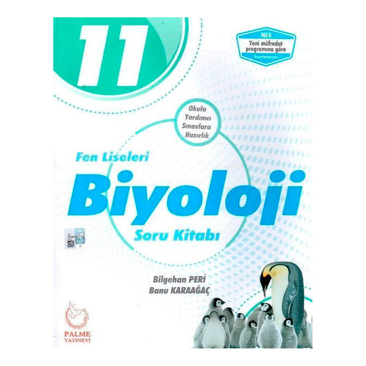 Palme Yayınları 11. Sınıf Fen Liseleri İçin Biyoloji Soru Bankası