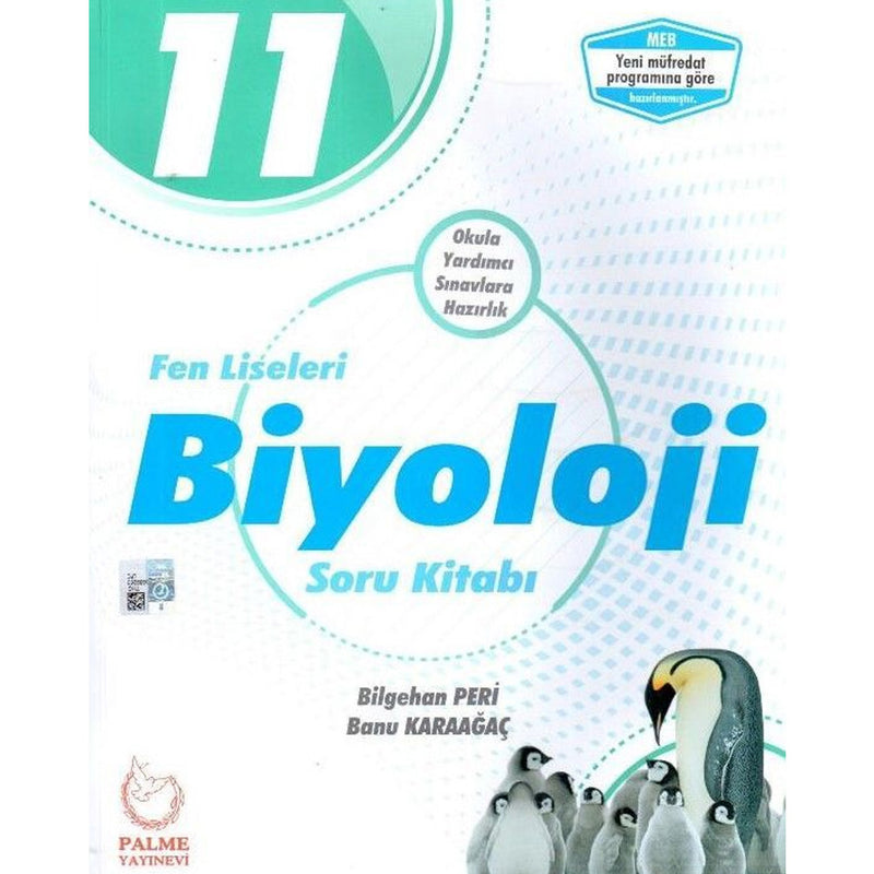 Palme Yayınları 11. Sınıf Fen Liseleri İçin Biyoloji Soru Bankası