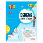 Palme Yayınları 4.Sınıf Tek Deneme Sınavı Kitabım