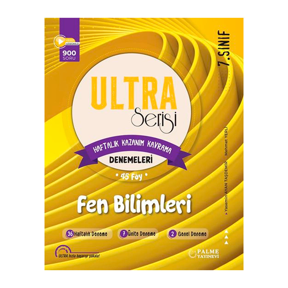 Palme Yayınları 7. Sınıf Ultra Fen Bilimleri Haftalık Kazanım Kavrama Denemeleri