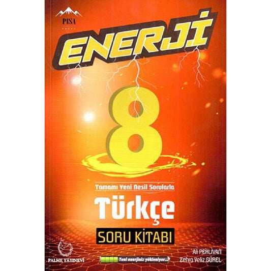 Palme Yayınları 8. Sınıf Enerji Türkçe Soru Bankası