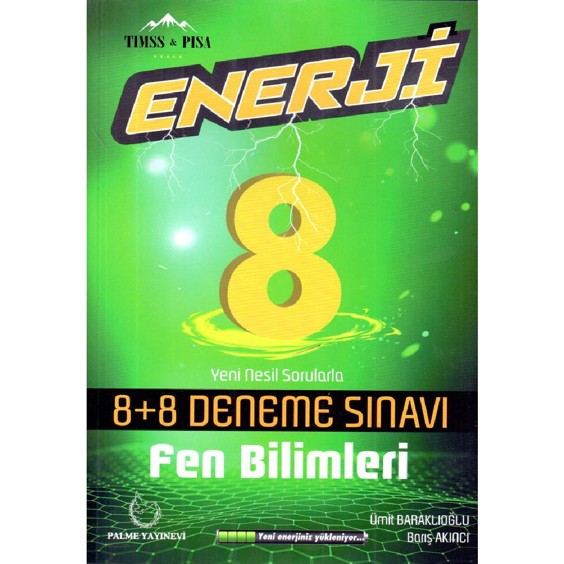 Palme Yayınları 8. Sınıf Fen Bilimleri Enerji 8+ 8 Deneme Sınavı
