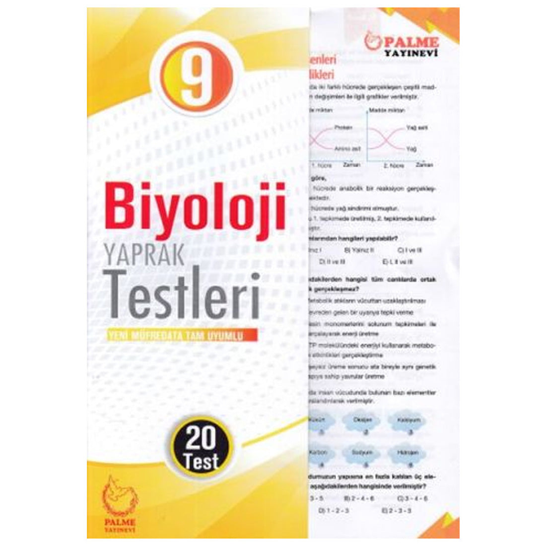 Palme Yayınları 9. Sınıf Biyoloji Yaprak Test