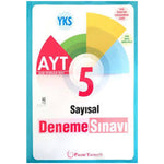Palme Yayınları YKS AYT Sayısal 5 Deneme Sınavı