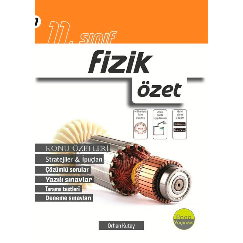 Pano Yayınları 11. Sınıf Fizik Özet