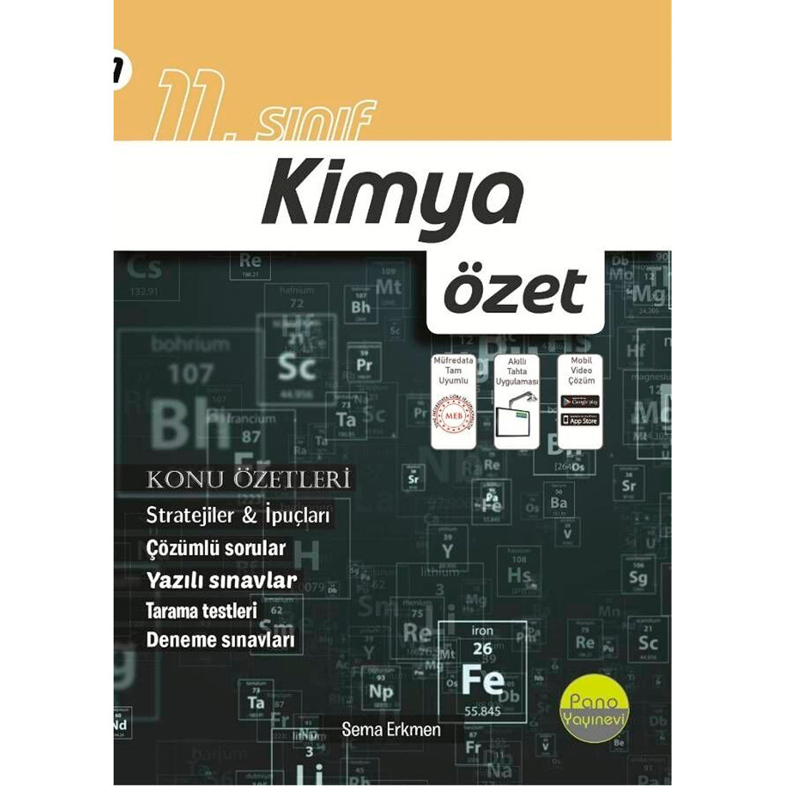 Pano Yayınları 11. Sınıf Kimya Özet