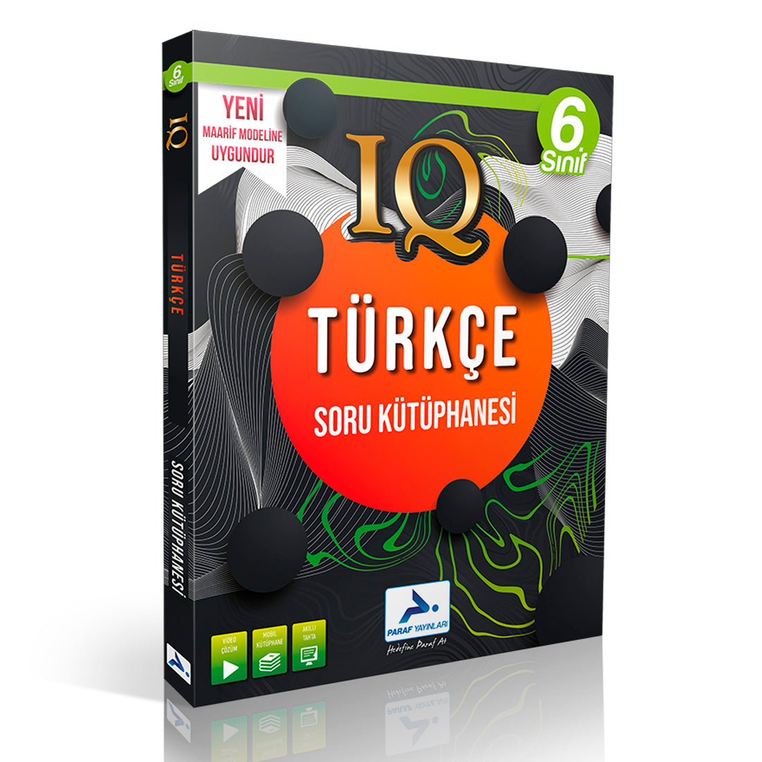 Paraf Yayınları 6. Sınıf Türkçe IQ Soru Kütüphanesi