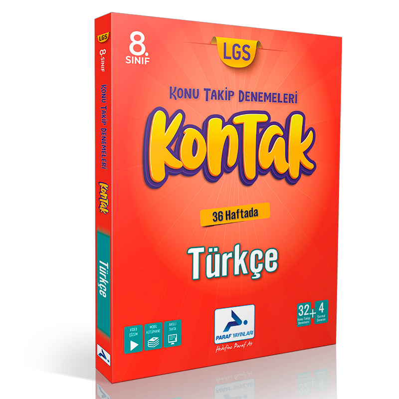 Paraf Yayınları 8. Sınıf Türkçe Kontak Deneme