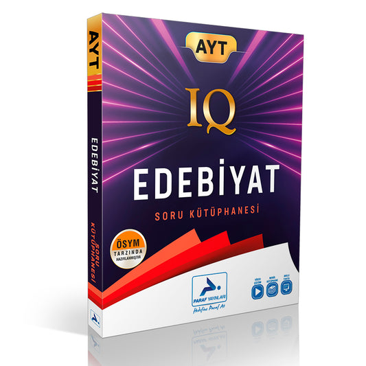 Paraf Yayınları AYT IQ Edebiyat Soru Kütüphanesi