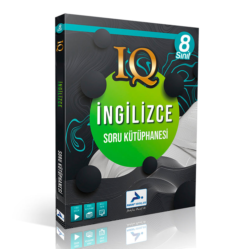 Paraf Yayınları IQ 8. Sınıf İngilizce Soru Kütüphanesi