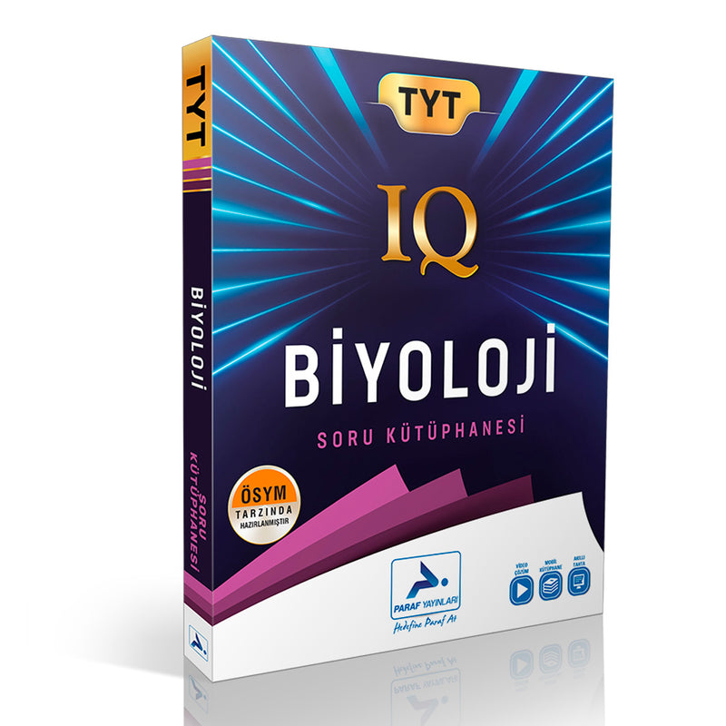 Paraf Yayınları TYT IQ Biyoloji Soru Kütüphanesi