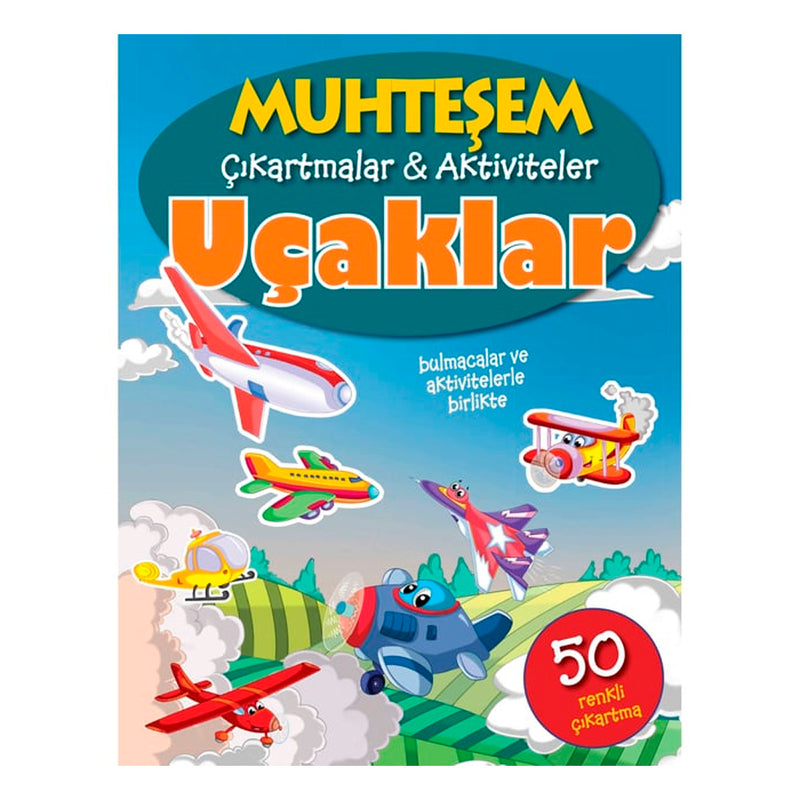 Parıltı Yayınları Muhteşem Çıkartmalar Aktiviteler - Araçlar