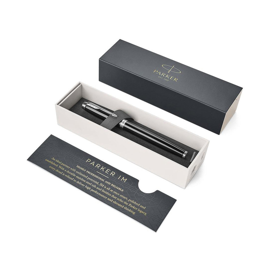 Parker IM CT Siyah Dolma Kalem - Hediyelik İmza ve Ofis Kalemi