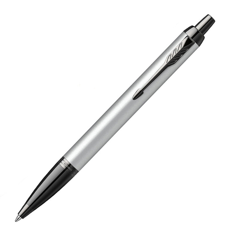 Parker IM Mat Metalik Gri Tükenmez Kalem - Hediyelik İmza ve Ofis Kalemi