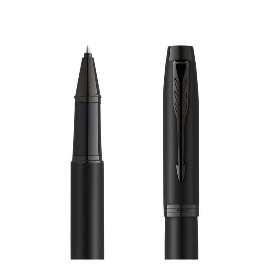 Parker IM Mat Metalik Siyah BT Roller Kalem - Hediyelik İmza ve Ofis Kalemi
