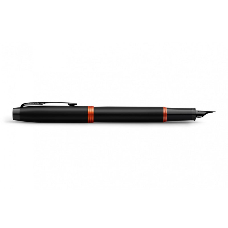 Parker IM Profesional Siyah - Turuncu BT Dolma Kalem - Hediyelik İmza ve Ofis Kalemi