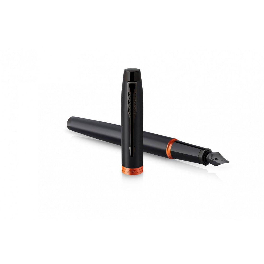 Parker IM Profesional Siyah - Turuncu BT Dolma Kalem - Hediyelik İmza ve Ofis Kalemi
