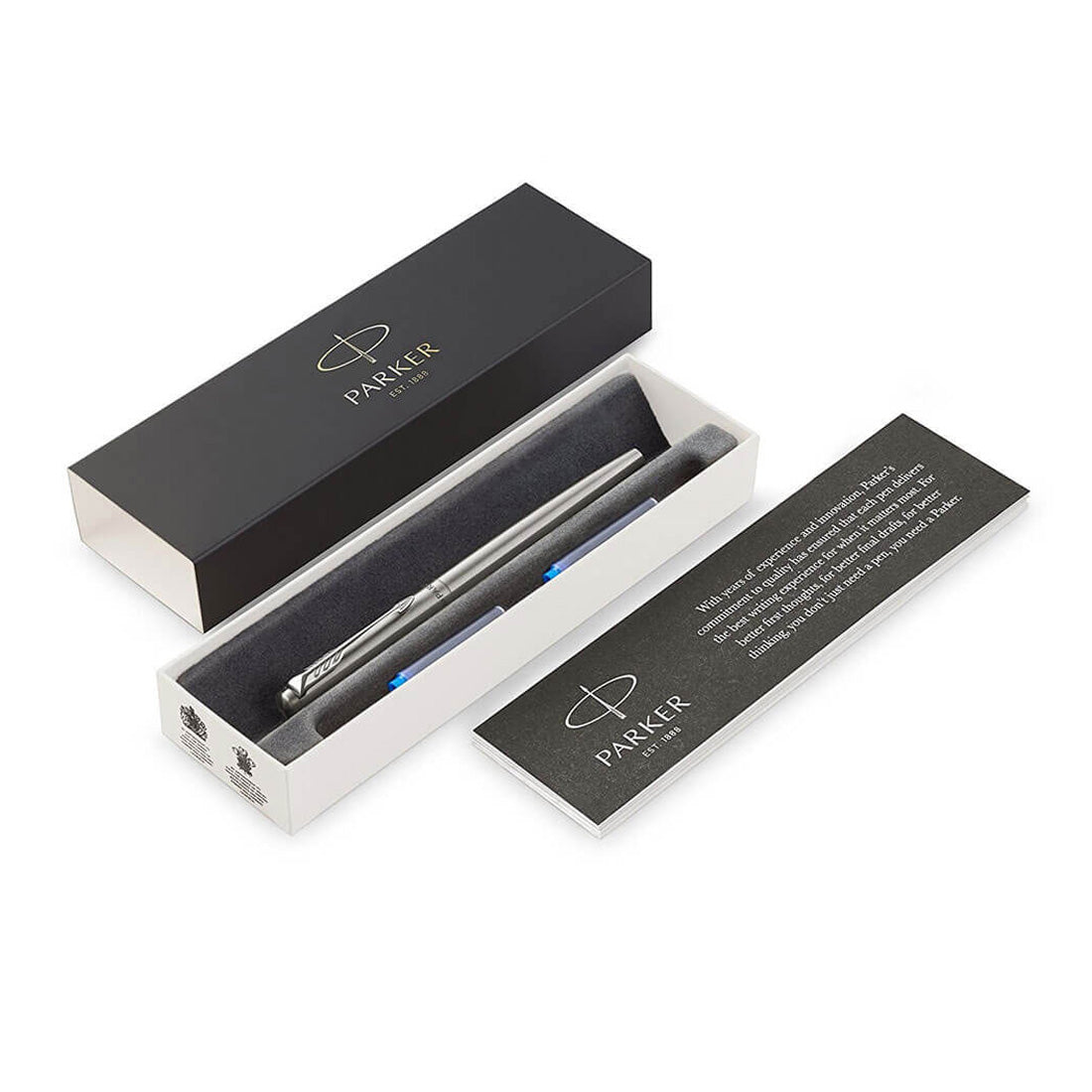 Parker Jotter Stainless Steel Chrome Dolmakalem - Hediyelik İmza ve Ofis Kalemi