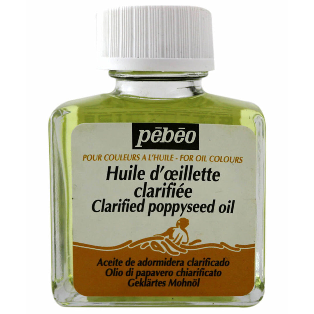 Pebeo Arıtılmış Haşhaş Yağı 75ml - Yağlı Boya Mediumu ve Sanatsal Yardımcı Malzeme