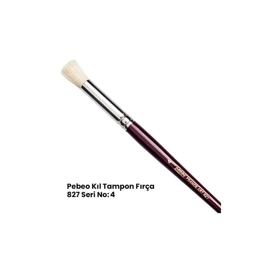 Pebeo Doğal Kıl Tampon Fırça - Sanatsal Resim ve Hobi Fırçası