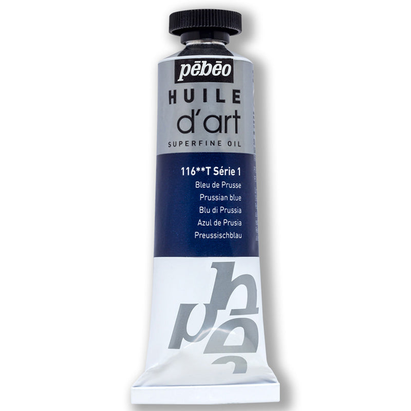 Pebeo Huile Dart Prussian Blue 37 Ml Yağlı Boya - Sanatçı ve Profesyonel Resim Boyası