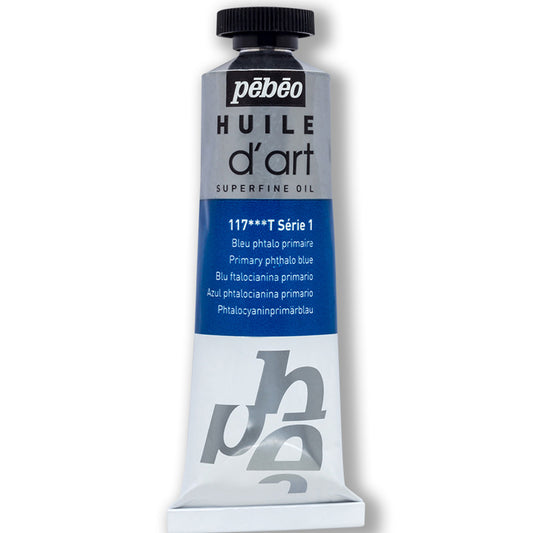 Pebeo Huile Dart Ftal Mavisi 37 Ml Yağlı Boya - Sanatçı ve Profesyonel Resim Boyası