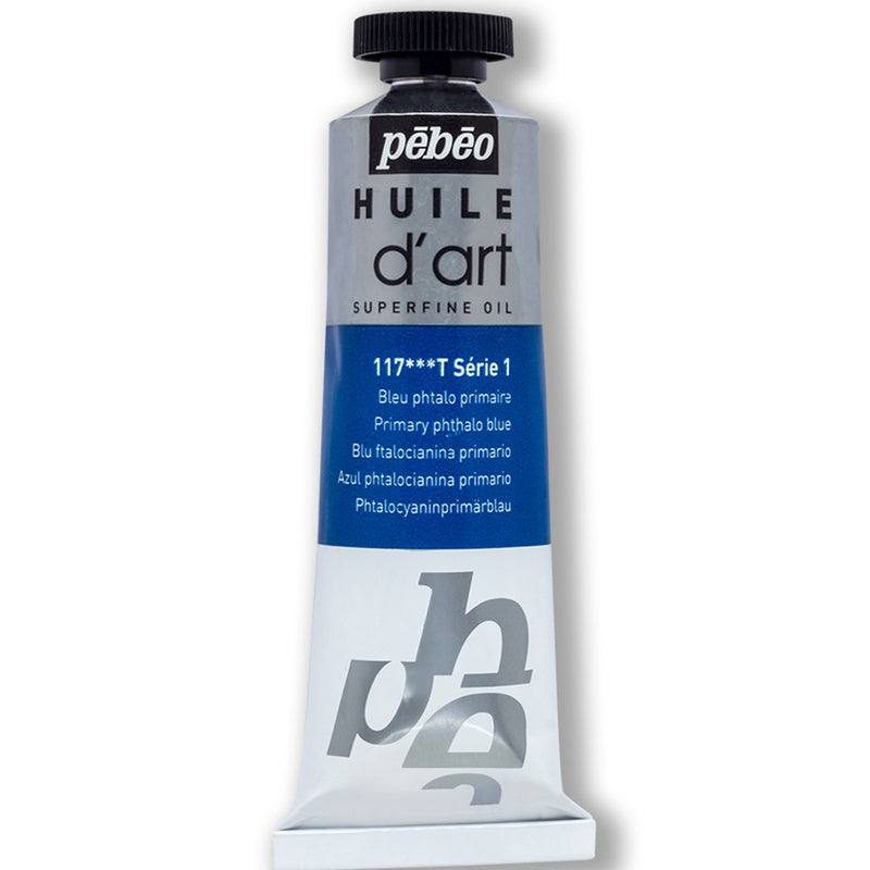 Pebeo Huile Dart Ftal Mavisi 37 Ml Yağlı Boya - Sanatçı ve Profesyonel Resim Boyası