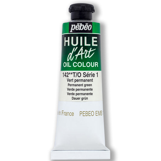 Pebeo Huile Dart S:1 Kalıcı Yeşil 37 Ml Yağlı Boya - Profesyonel Sanatsal Tuval Boyası