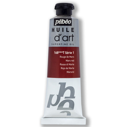 Pebeo Huile Dart Mars Kırmızısı 37 Ml Yağlı Boya - Sanatsal Resim ve Hobi Boyası