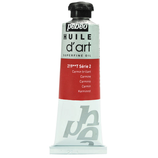 Pebeo Huile Dart Karmen 37 ml Yağlı Boya - Sanatsal Resim ve Hobi Boyası