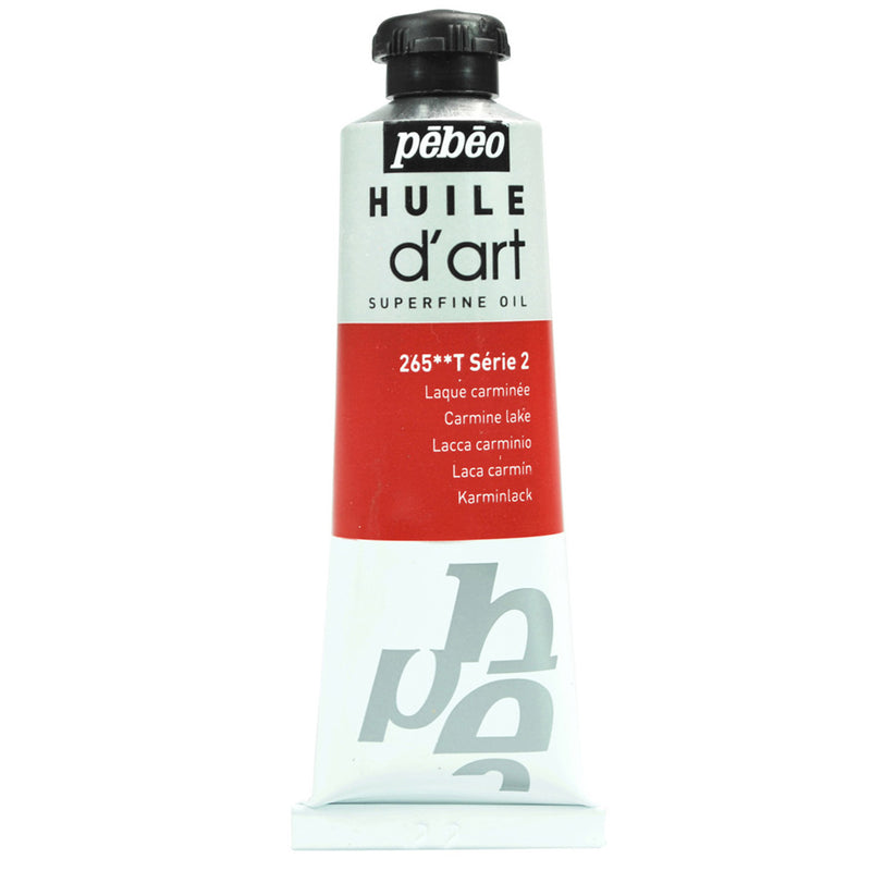 Pebeo Huile Dart Carmine Lake 37 ml Yağlı Boya - Sanatçı ve Resim Boyası