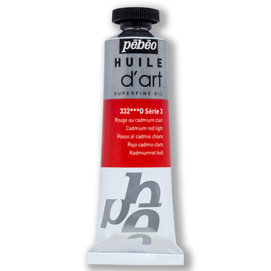 Pebeo Huile Dart Kadmiyum Açık Kırmızı 37 ml Yağlı Boya - Profesyonel Sanatsal Resim Boyası