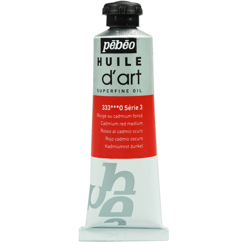 Pebeo Huile Dart Kadmiyum Kırmızı Orta 37 ml Yağlı Boya - Profesyonel Sanat ve Resim Malzemesi