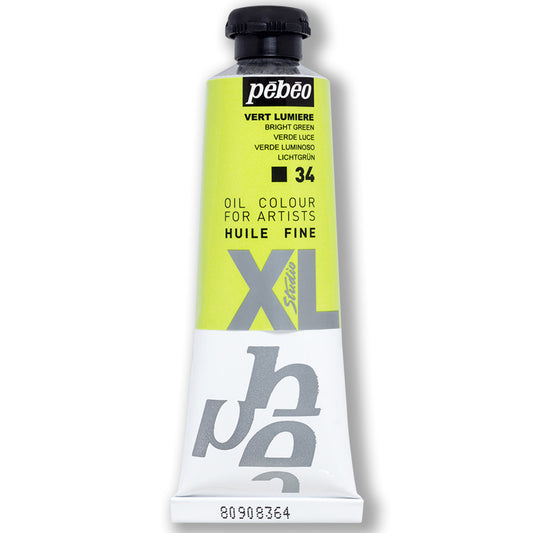 Pebeo Huile Fine Parlak Yeşil 37 ml Yağlı Boya - Sanatçı Resim ve Hobi Malzemesi