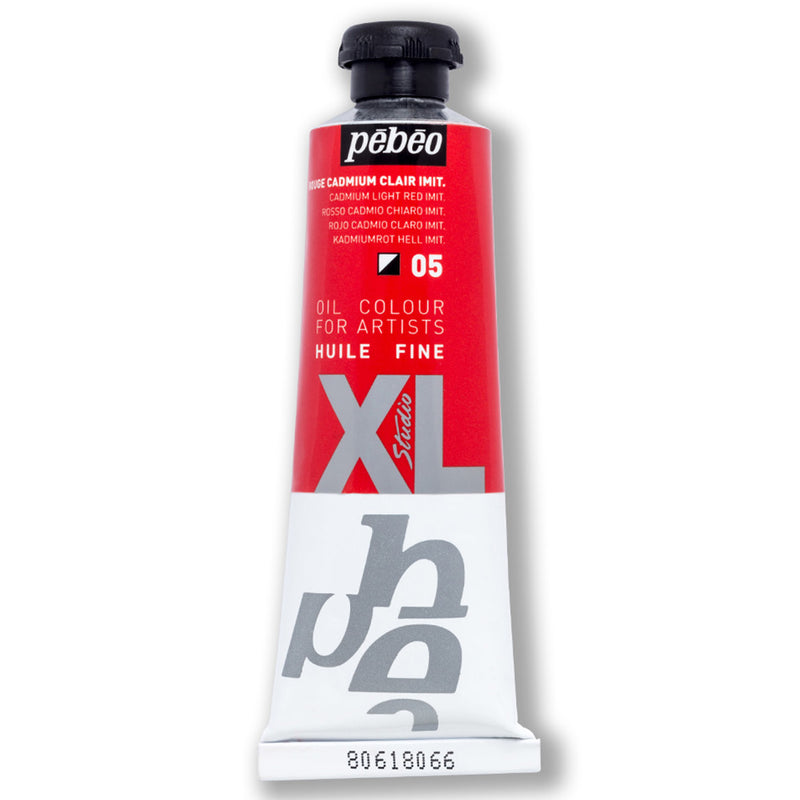 Pebeo Huile Fine Cadmium Light Red 37 ml Yağlı Boya - Profesyonel Sanat ve Resim Boyası