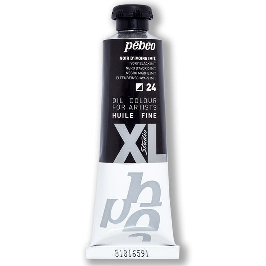 Pebeo Huile Fine Fildişi Siyahı 37 ml Yağlı Boya - Profesyonel Sanatçı ve Resim Malzemesi
