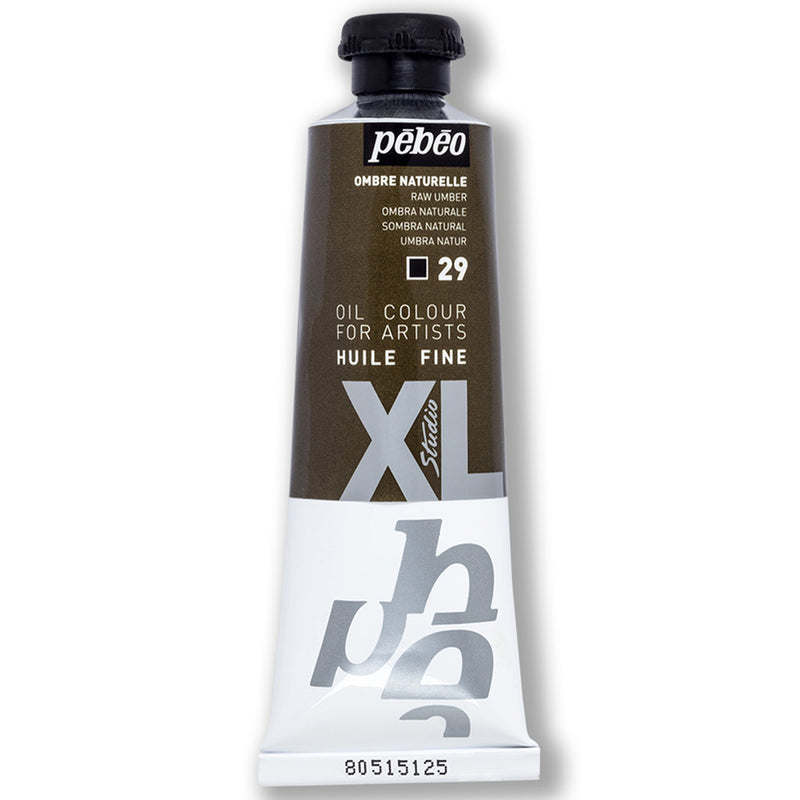 Pebeo Huile Fine Raw Umber 37 ml Yağlı Boya - Profesyonel Sanatçı ve Hobi Resim Boyası