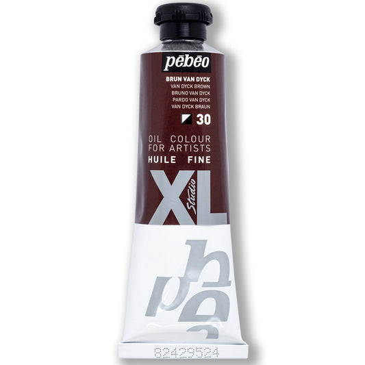 Pebeo Huile Fine Van Dyck Brown 37 ml Yağlı Boya - Sanatçı ve Profesyonel Resim Boyası