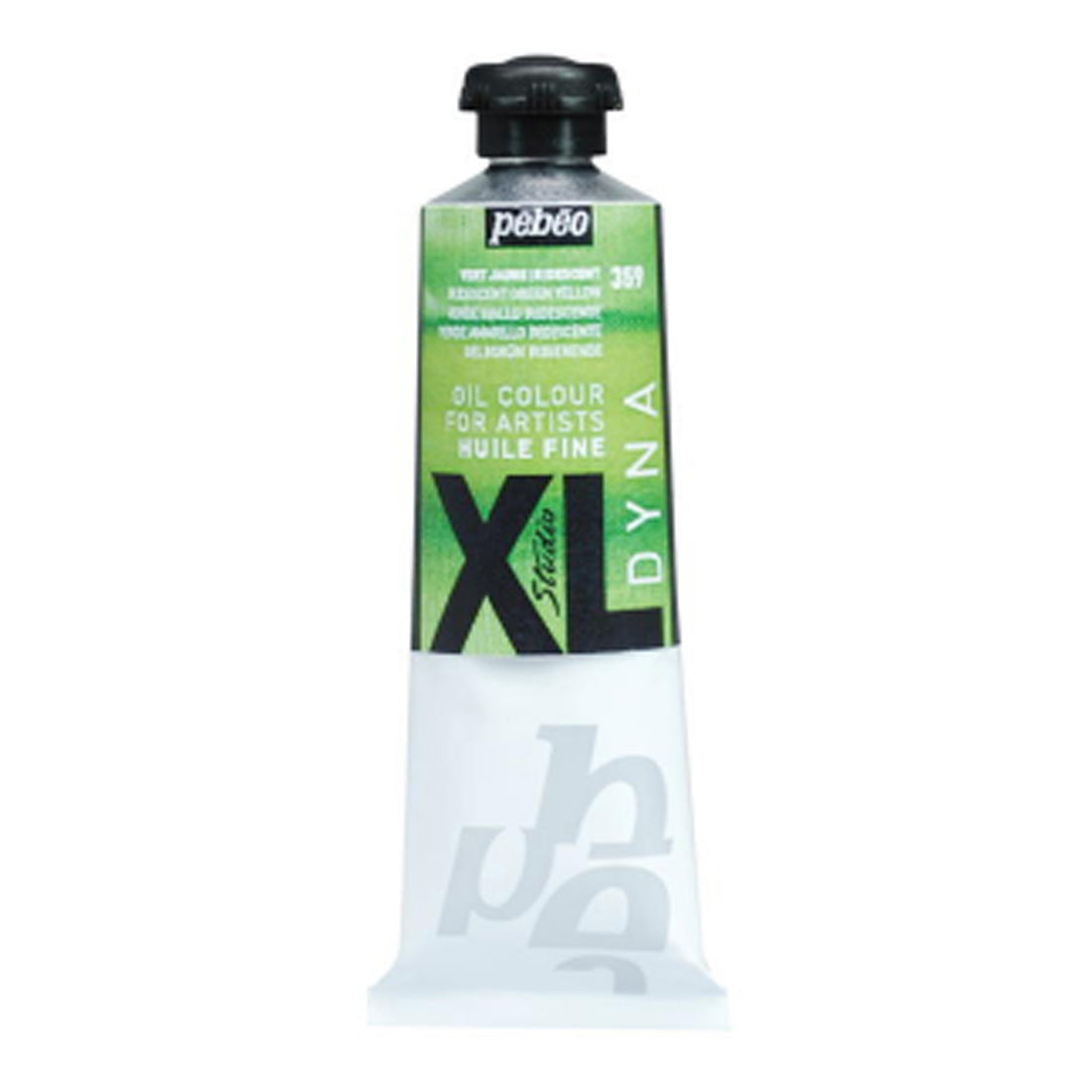Pebeo Huile Fine Xl:359 Sedefli Yeşil Sarı 37 ml Yağlı Boya - Sanatçı, Hobi ve Profesyonel Resim İç
